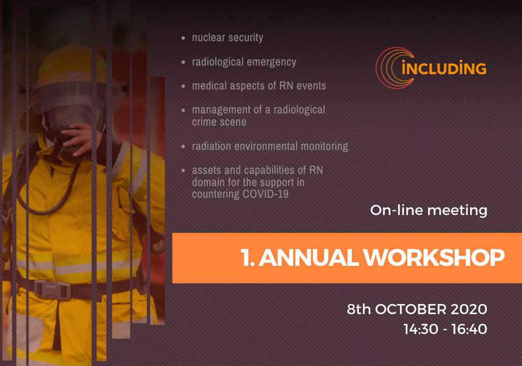 1st Annual Workshop, 8 October 2020!