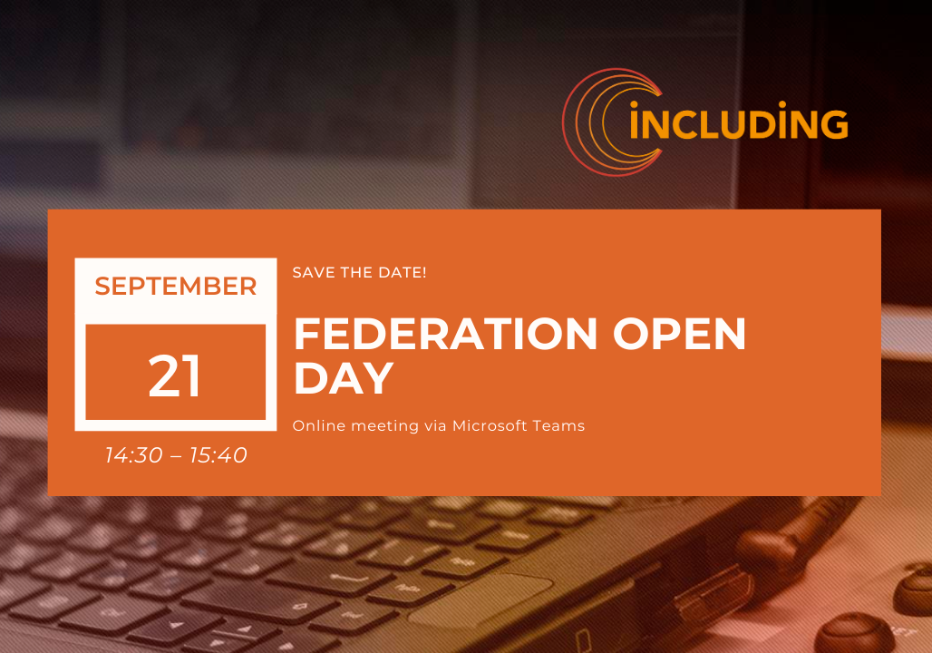 Federation Open Day, 21 September 2020!
